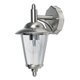 ENDON YG-861-SS | Klien Endon zidna svjetiljka 1x E27 IP44 plemeniti čelik, čelik sivo, prozirno