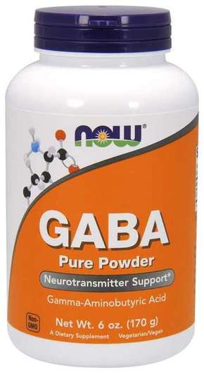 NOW Foods GABA Pure Powder 170 g