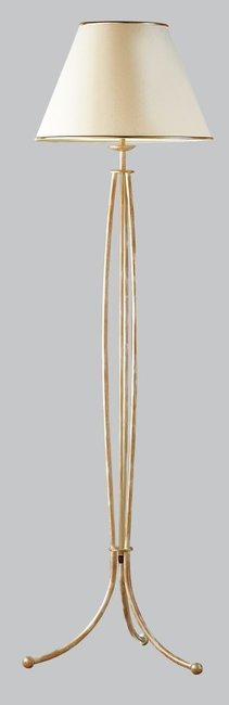 JUPITER 518 LA-P-E | LauraJ Jupiter podna svjetiljka 163cm sa nožnim prekidačem 1x E27 zlatno