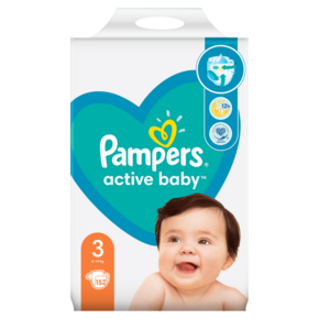 Pampers Active Baby pelene Megabox Plus