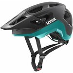 UVEX React Black/Teal Matt 52-56 Kaciga za bicikl