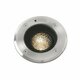 FARO 70302 | Geiser Faro ugradbena svjetiljka Ø130mm 130x130mm 1x LED 400lm 3000K IP67 IK08 inox, prozirna