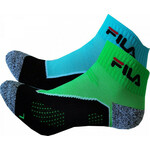 Čarape za tenis Fila Calza Running Socks 2P - color fluo