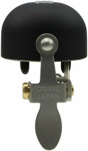 Crane Bell E-Ne Bell Stealth Black 37.0 Zvono za bicikl