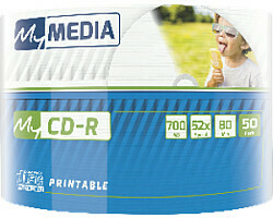 CD-R MyMedia 700MB 52× Wide printabilni
