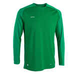 Majica dugih rukava za nogomet Viralto Club zelena