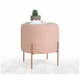 Svijetlo ružičasti tabure Copper – Balcab Home