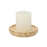 AtmoWood Mirisna svijeća s drvenim postoljem - vanilija