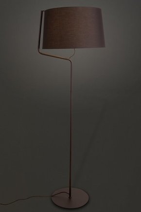 MAXLIGHT F0036 | Chicago Maxlight podna svjetiljka 155cm s prekidačem 1x E27 crno