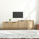 TV ormarić boja hrasta 158,5 x 36 x 45 cm od konstruiranog drva