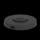 EGLO 901093 | Eglo Mriježni napajač pribor - Charging Pad okrugli crno