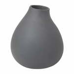 Tamno siva porculanska vaza (visina 17 cm) Nona – Blomus