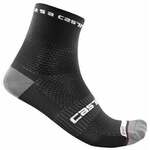 Castelli Rosso Corsa Pro 9 Sock Black L/XL Biciklistički čarape
