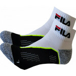 Čarape za tenis Fila Calza Running Socks 2P - white