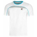 Muška majica Fila Austarlian Open Asher Crew T-Shirt - white/silver scone