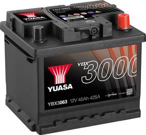 Yuasa SMF YBX3063 auto baterija 45 Ah T1 Smještaj baterije 0