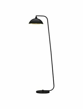 NOVA LUCE 9035982 | Mirba Nova Luce podna svjetiljka 160cm s prekidačem elementi koji se mogu okretati 1x E27 crno