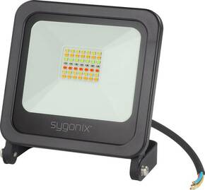Sygonix vanjski reflektor SMD LED 24 W Energetska učinkovitost 2021: F (A - G) crna