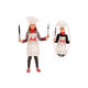 WEBHIDDENBRAND Carnival Toys kostim Kuhar (6665)