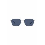 Emporio Armani Sunčane naočale mornarsko plava / srebro