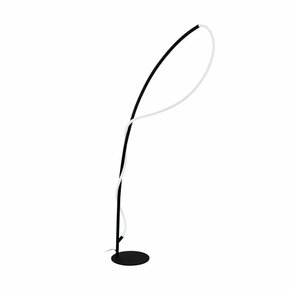 EGLO 99384 | Egidonella Eglo podna svjetiljka 160cm sa nožnim prekidačem 1x LED 2750lm 3000K crno