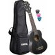 Cascha HH 2262L Soprano ukulele Black
