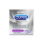 Durex Invisible Extra Lubricated kondomi, 3 komada