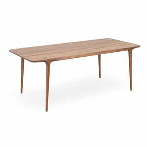 Blagovaonski stol od oraha 90x180 cm Fawn - Gazzda