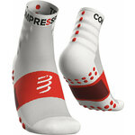 Compressport Training Socks 2-Pack White T1 Čarape za trčanje