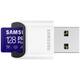 Samsung PRO Plus sdxc kartica 128 GB Class 10, Class 10 UHS-I, UHS-I, v30 Video Speed Class 4K video podrška, a2 standard , uklj. USB čitač kartica, otporan na udarce