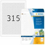 Herma Movables® 4385 naljepnice, A4, okrugle, 10 mm, bijele