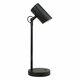 KANLUX 36250 | Agzar Kanlux stolna svjetiljka okrugli 51,6cm s prekidačem elementi koji se mogu okretati 1x E14 crno