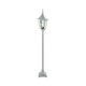 NORLYS 304W | Modena-NO Norlys podna svjetiljka 126cm 1x E27 IP54 bijelo, prozirno