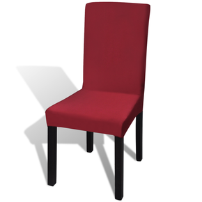 VidaXL Rastezljive navlake za stolice Bordo boje