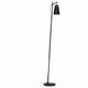 EGLO 99547 | Canterras Eglo podna svjetiljka 178,5cm sa nožnim prekidačem 1x E27 crno, sivo, bijelo