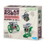 Kreativni set 4M, Kidz Labs, Mini Solar Robot, mali solarni robot, 3u1 00-03377