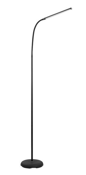 EGLO 96439 | Laroa Eglo podna svjetiljka 130cm sa tiristorski dodirnim prekidačem fleksibilna
