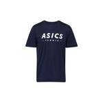 ASICS Tehnička sportska majica noćno plava / bijela