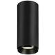 NUMINOS® CL PHASE S, unutarnja LED stropna svjetiljka crna / crna 3000K 36° SLV NUMINOS S 1004131 LED stropna svjetiljka crna 11 W toplo bijela