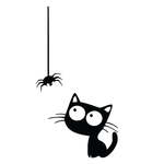 Naljepnica Ambiance Cat and Spider