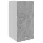 vidaXL Viseći ormarić siva boja betona 29,5 x 31 x 60 cm od iverice