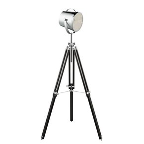 SEARCHLIGHT EU3013 | StudioS Searchlight podna svjetiljka 150cm s prekidačem 1x E27 krom