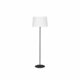 TK LIGHTING 5547 | Maja-TK Tk Lighting podna svjetiljka 148cm s prekidačem 1x E27 crno, bijelo