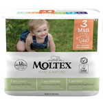MOLTEX pelene Pure &amp; Nature Midi 4-9 kg, ekonomično pakiranje, 4x 38 komada