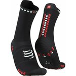 Compressport Pro Racing Socks v4.0 Run High Black/Red T3