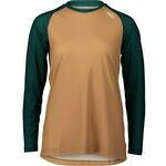 POC MTB Pure LS Jersey Dres Moldanite Green/Aragonite Brown XL