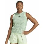 Ženska majica bez rukava Adidas Airchill Pro Match Tank - silver green/semi green spark