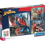 Spiderman 3x48 komada Supercolor puzzle - Clementoni