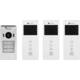 Smartwares DIC-22132 video portafon za vrata 2-žice kompletan set 3 obiteljske kuće bijela
