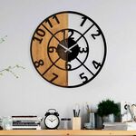Ukrasni drveni zidni sat, Wooden Clock - 57